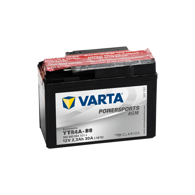 Varta YTR4A-BS 503903004 battery | bateriasencasa.com