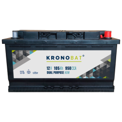 Batteria Kronobat DP-105-AGM | bateriasencasa.com