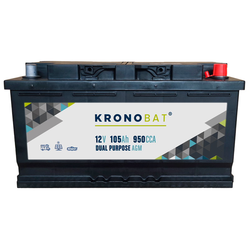 Batería Kronobat DP-105-AGM | bateriasencasa.com