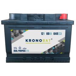 Batterie Kronobat DP-60-EFB | bateriasencasa.com