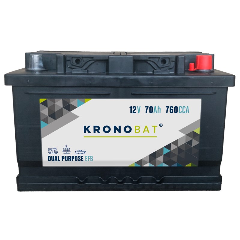 Batería Kronobat DP-70-EFB | bateriasencasa.com