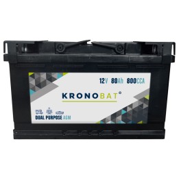 Bateria Kronobat DP-80-AGM 80Ah - 1