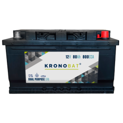 Batteria Kronobat DP-80-EFB | bateriasencasa.com