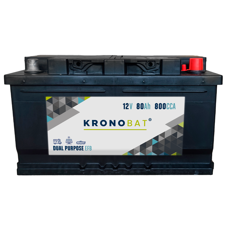 Batería Kronobat DP-80-EFB | bateriasencasa.com