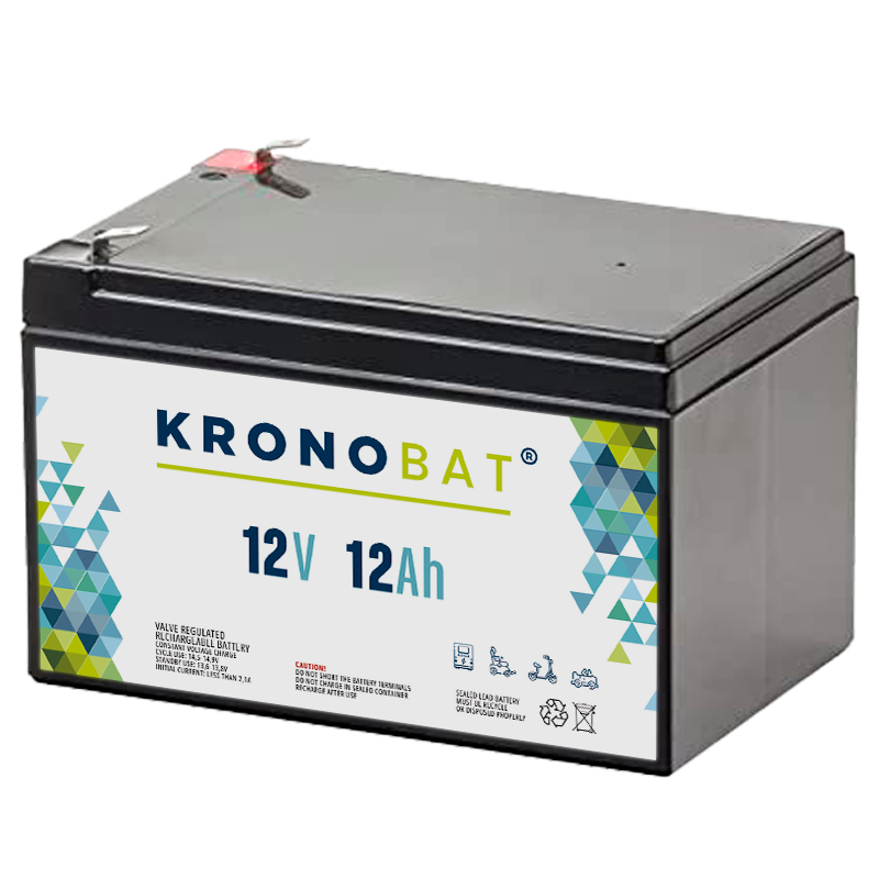 Kronobat ES12-12 battery | bateriasencasa.com