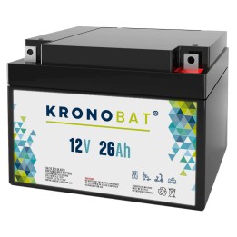 Bateria Kronobat ES26-12 26Ah - 1