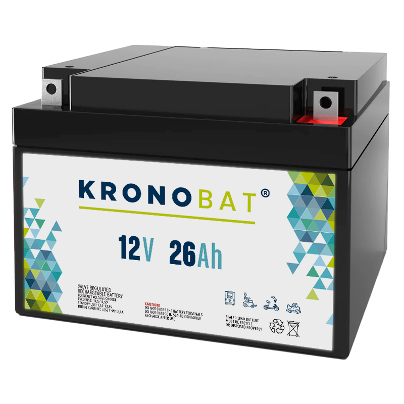 Batería Kronobat ES26-12 | bateriasencasa.com