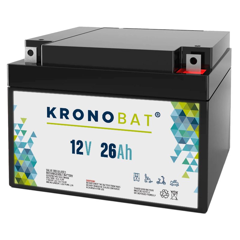 Batteria Kronobat ES26-12 | bateriasencasa.com