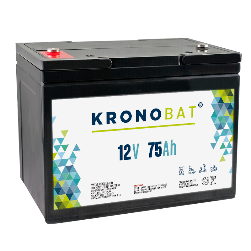 Batterie Kronobat ES75-12 | bateriasencasa.com
