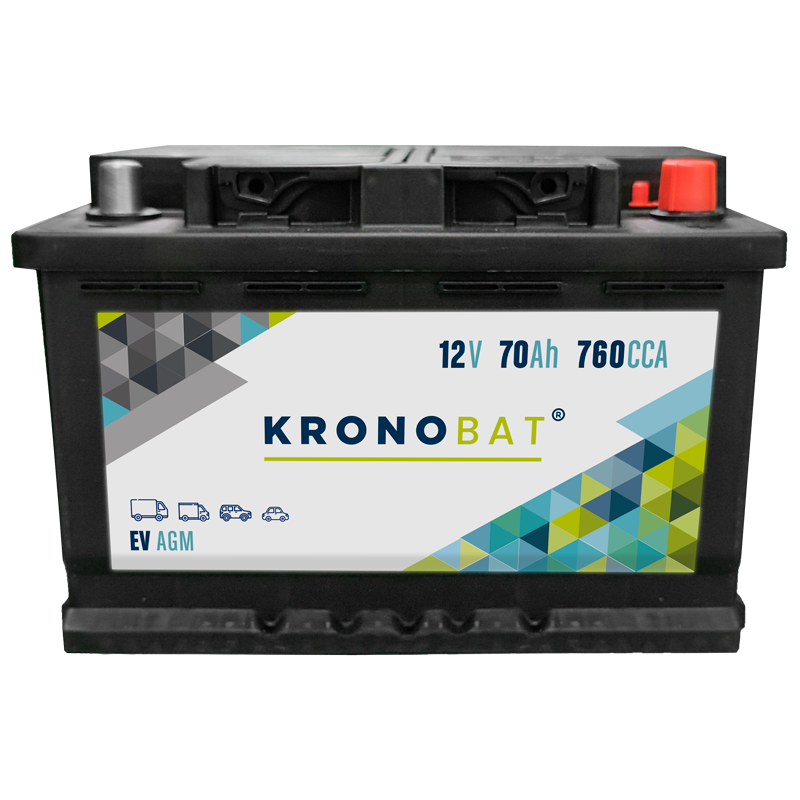 Batterie Kronobat EV-70-AGM | bateriasencasa.com