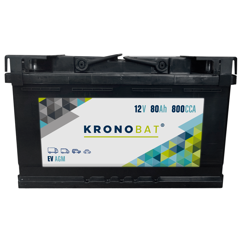 Kronobat EV-80-AGM battery | bateriasencasa.com