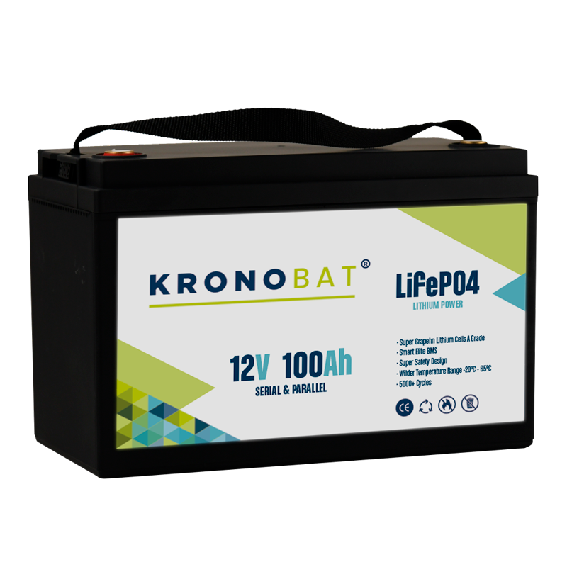 Kronobat LI12V100Ah battery | bateriasencasa.com