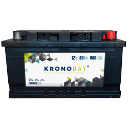Batería Kronobat PE-80-EFB | bateriasencasa.com