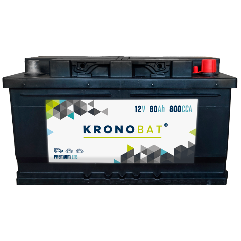 Batería Kronobat PE-80-EFB | bateriasencasa.com