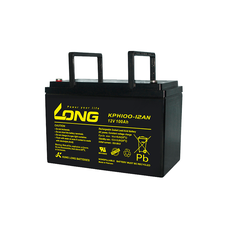 Batterie Long KPH100-12AN | bateriasencasa.com