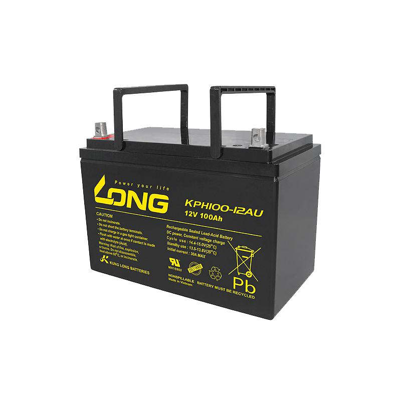 Batterie Long KPH100-12AU | bateriasencasa.com