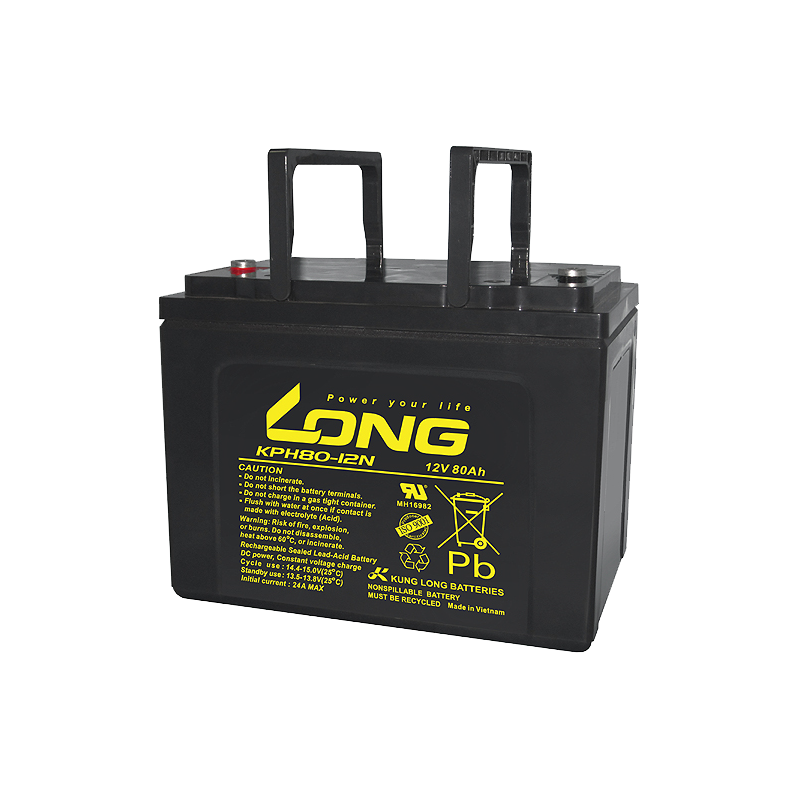 Long KPH80-12N battery | bateriasencasa.com