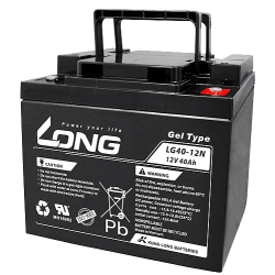 Batterie Long LG40-12N | bateriasencasa.com