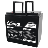 Batterie Long LG55-12N | bateriasencasa.com