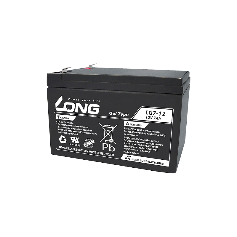 Batterie Long LG7-12 | bateriasencasa.com