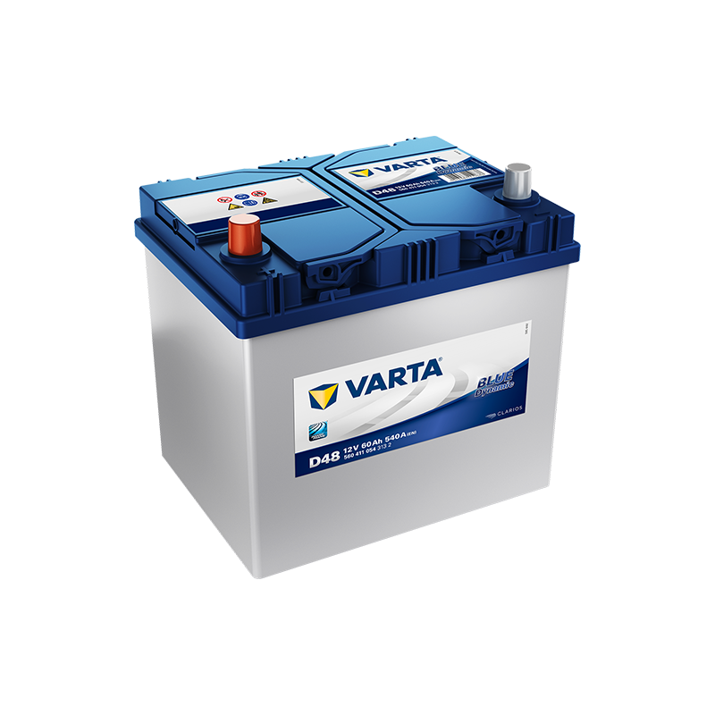 Batería Coche Varta 60ah 12V 540A D24【109,90€】