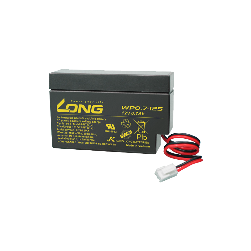 Batterie Long WP0.7-12S | bateriasencasa.com
