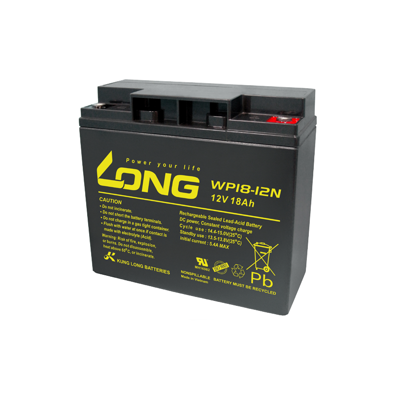 Long WP18-12N battery | bateriasencasa.com