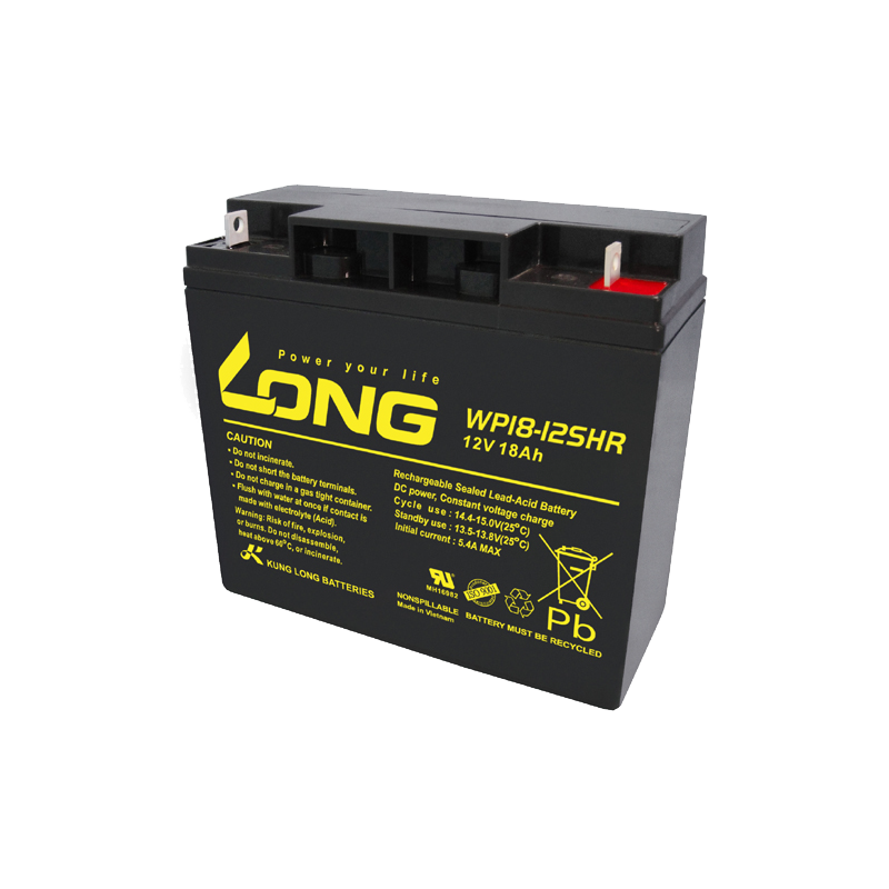 Batterie Long WP18-12SHR | bateriasencasa.com
