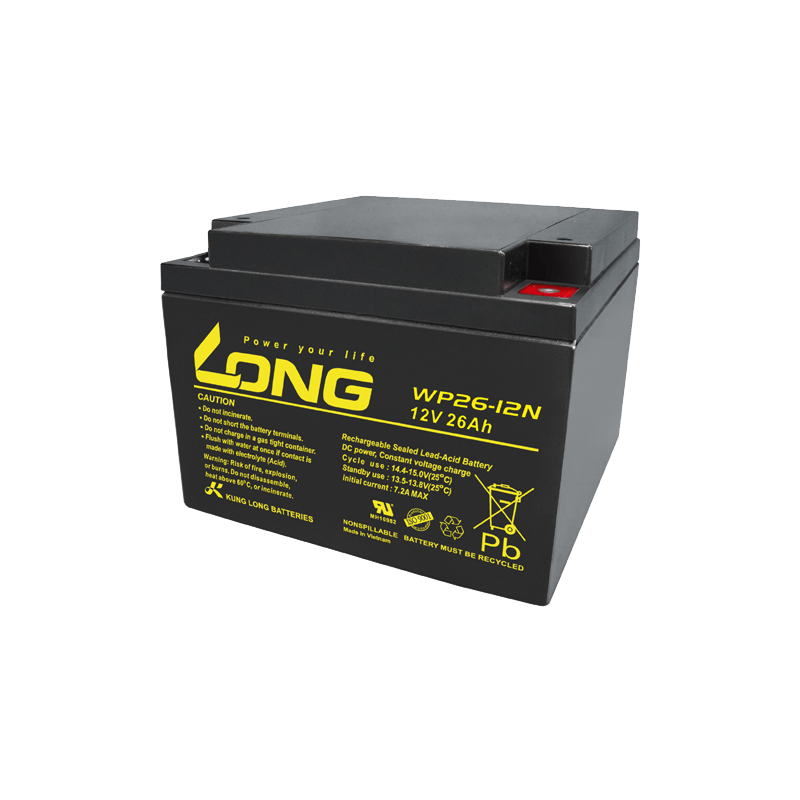 Batterie Long WP26-12N | bateriasencasa.com