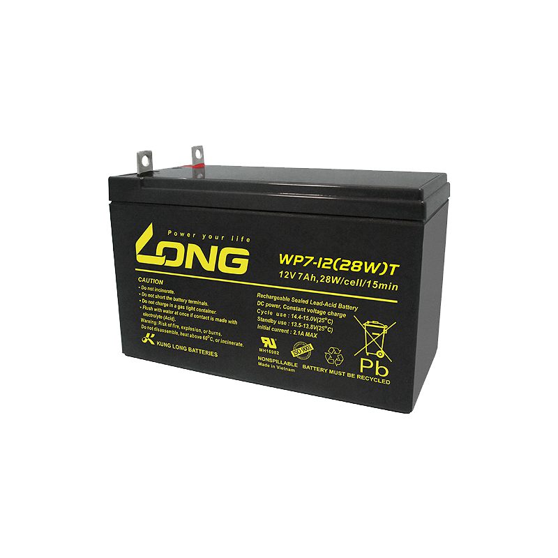 Batterie Long WP7-12(28W)T | bateriasencasa.com