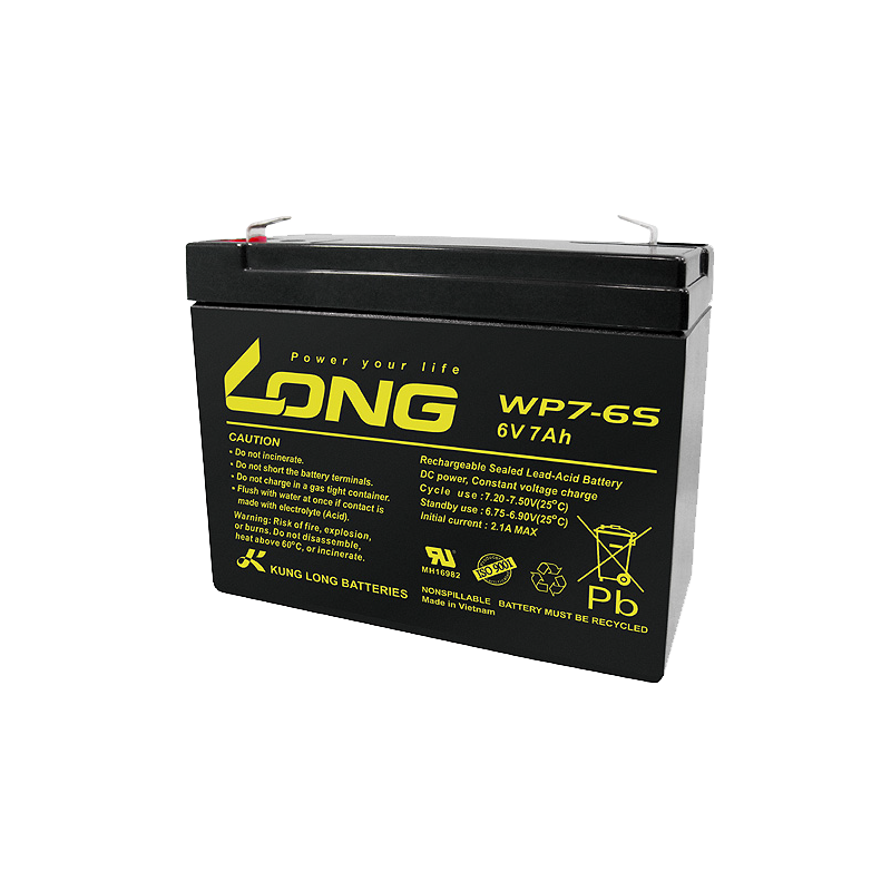 Bateria Long WP7-6S | bateriasencasa.com
