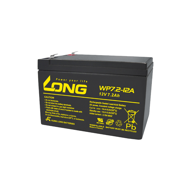 Bateria Long WP7.2-12A | bateriasencasa.com