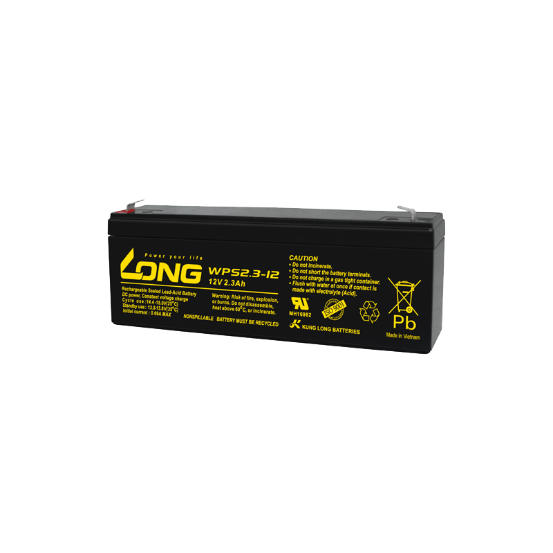 Batterie Long WPS2.3-12 | bateriasencasa.com