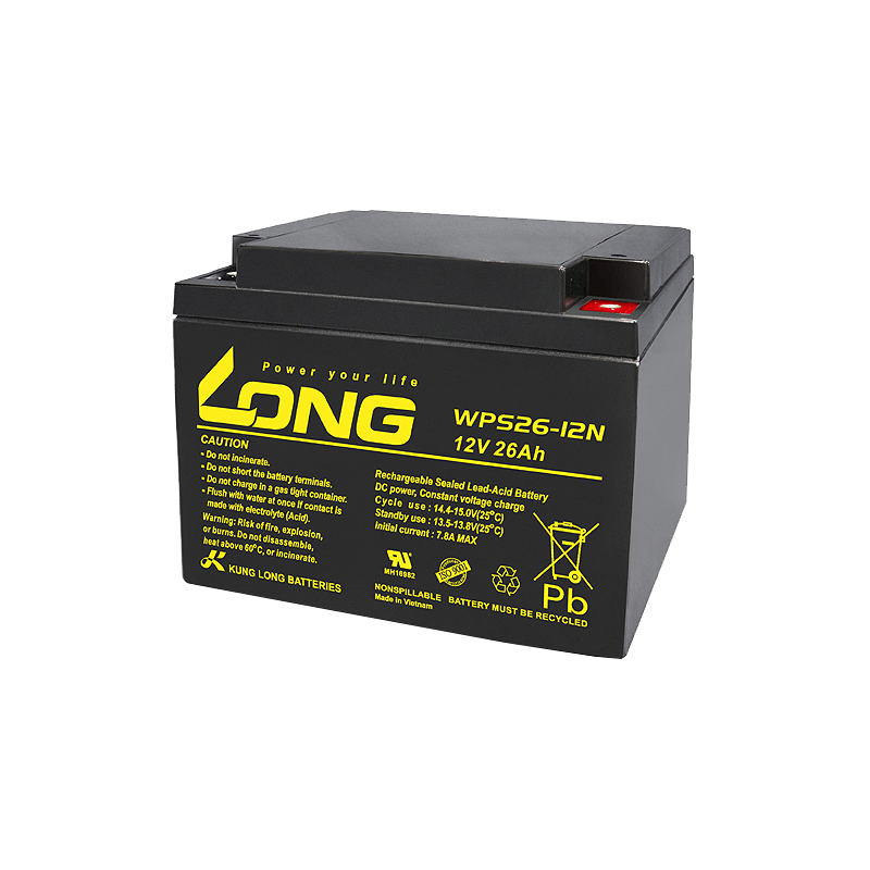 Long WPS26-12N battery | bateriasencasa.com
