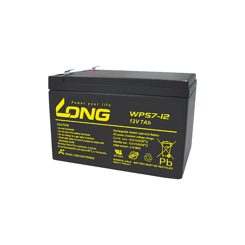Batterie Long WPS7-12 | bateriasencasa.com