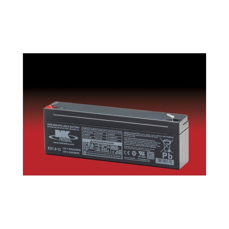 Mk ES1.9-12 battery | bateriasencasa.com