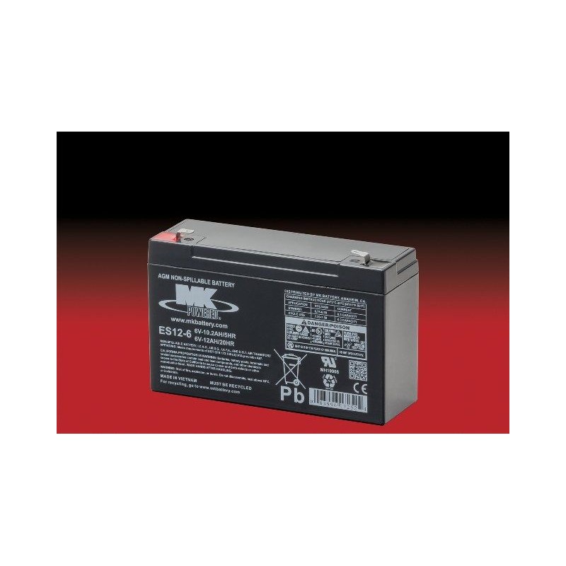 Mk ES12-6 battery | bateriasencasa.com