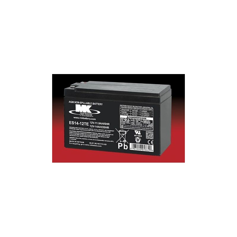 Batería Mk ES14-12TE | bateriasencasa.com