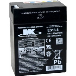 Mk ES20-6 battery | bateriasencasa.com