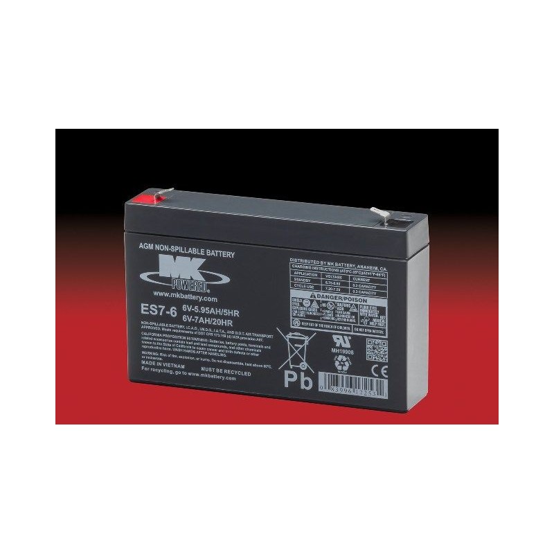 Mk ES7-6 battery | bateriasencasa.com