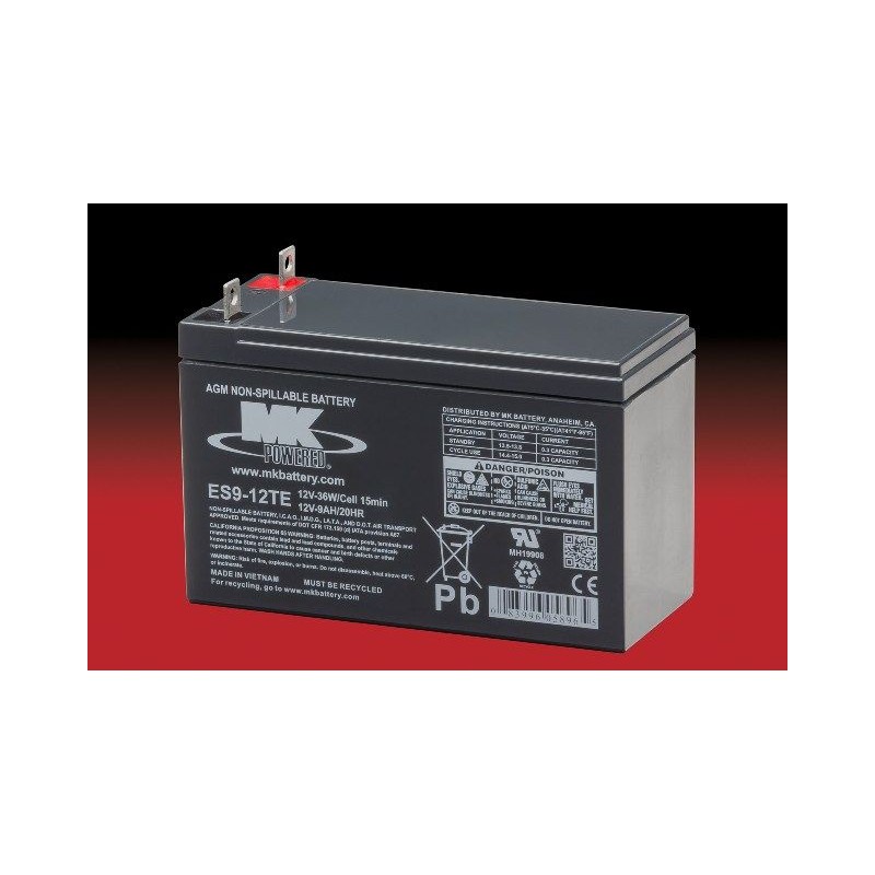 Bateria Mk ES9-12TE | bateriasencasa.com