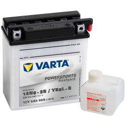 Batería Varta 12N5-3B.YB5L-B 505012003 | bateriasencasa.com