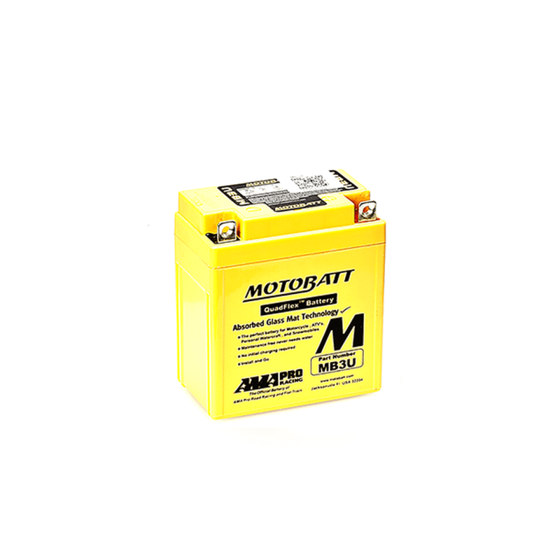 Batería Motobatt MB3U | bateriasencasa.com