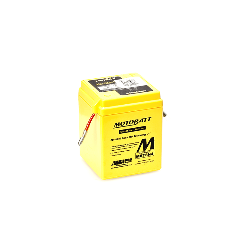 Motobatt MBT6N4 battery | bateriasencasa.com