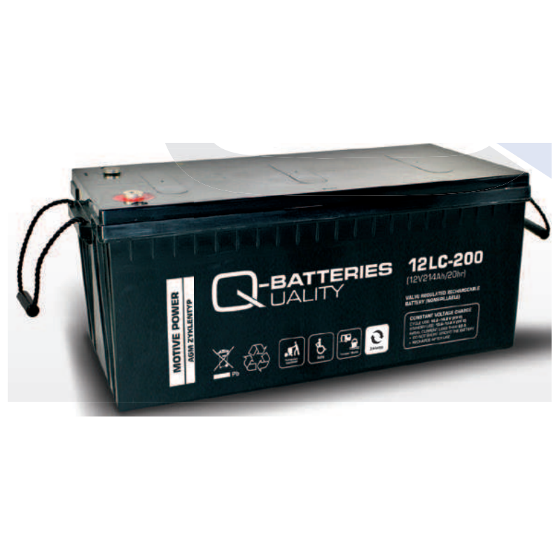 Batería Q-battery 12LC-200 | bateriasencasa.com