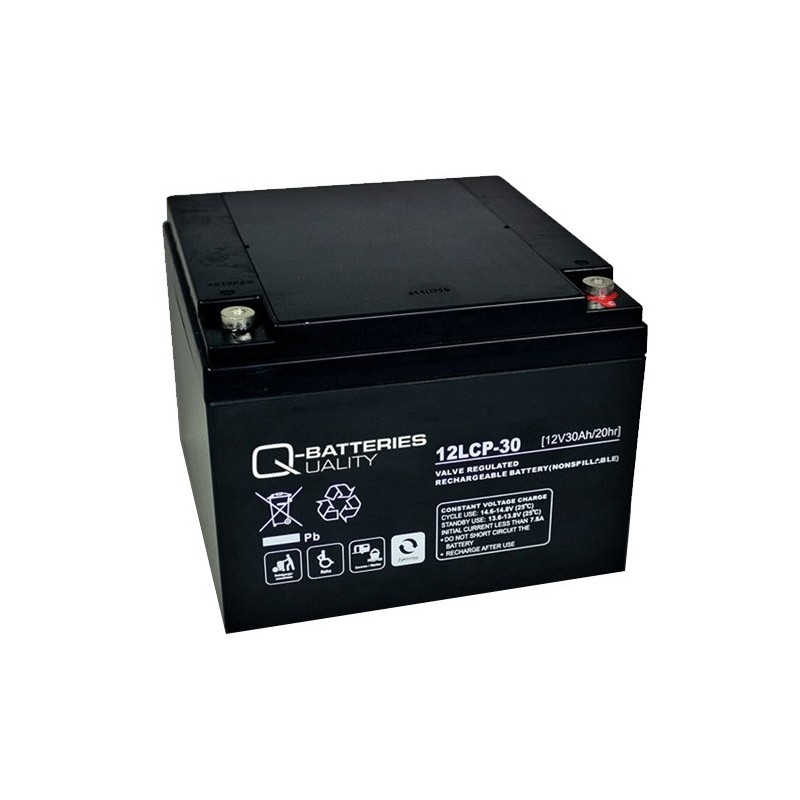 Batería Q-battery 12LCP-30 | bateriasencasa.com
