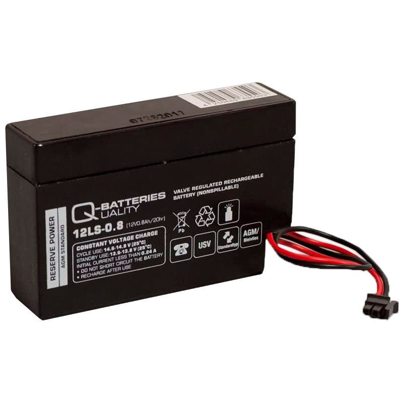 Batería Q-battery 12LS-0.8 JST | bateriasencasa.com