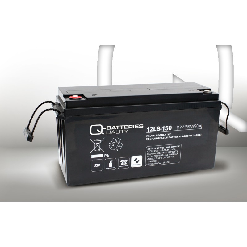 Q-battery 12LS-150 battery | bateriasencasa.com