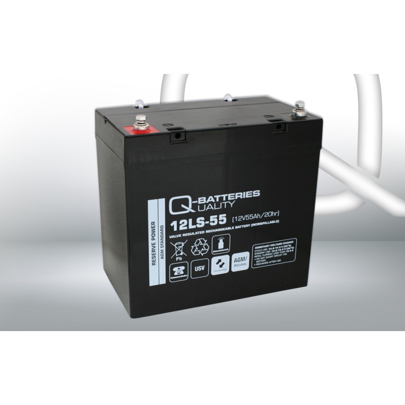 Batteria Q-battery 12LS-55 | bateriasencasa.com