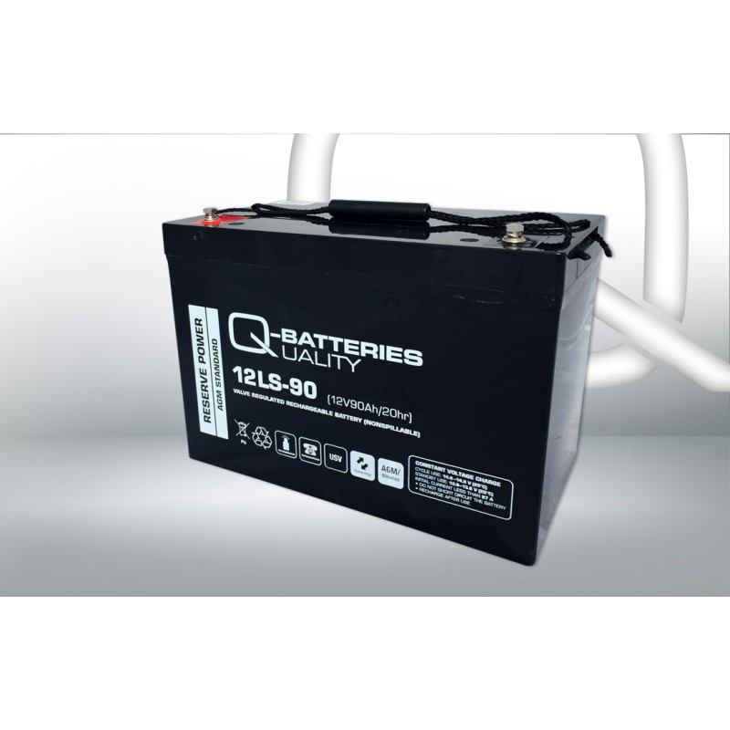 Q-battery 12LS-90 battery | bateriasencasa.com